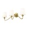 Z-Lite Gianna Wall Sconce, 3-Light, 32 In.W x 10 In.L x 9.75 In.H, Modern Gold/White 7509-3S-MGLD - alternate 2